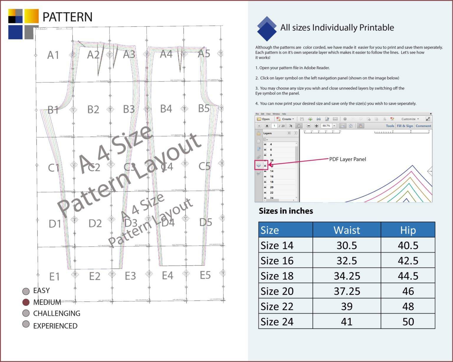 Women’s Basic Pants Sizes 14 to 24-2