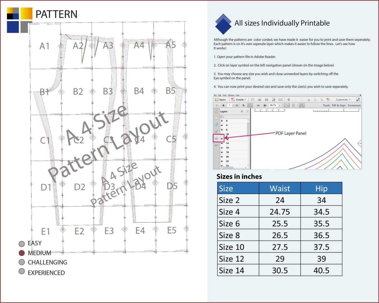 Women’s Basic Pants Sizes 2 to 14-2