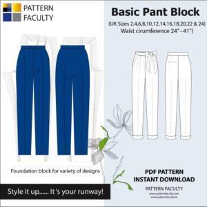 Women’s Basic Pants Sizes 2 to 24