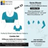 202rz1_33_Saree_Blouses_Round_Deep_Necklines_4_Sleeve_styles_Size_33